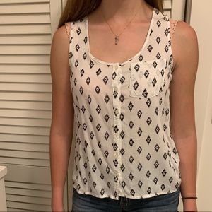 Aeropostale XS Patterned Blouse!